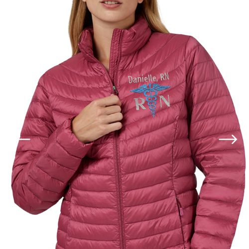 ULTRA Lightweight Nurse Puffer Jacket