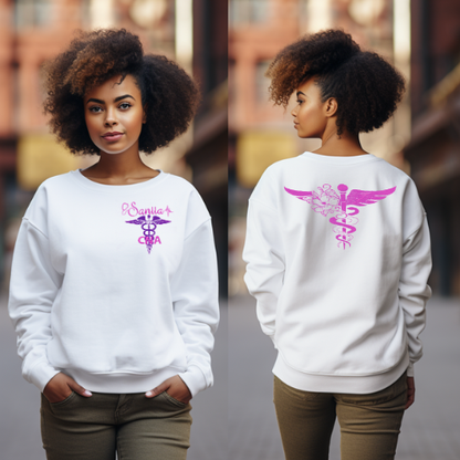 Custom CNA Embroidery Sweatshirt