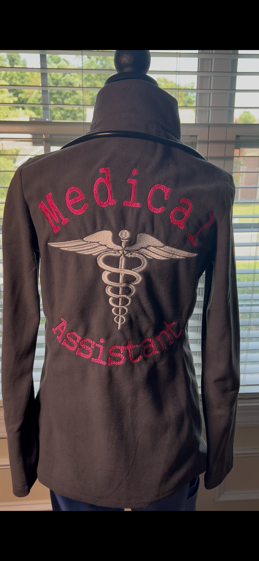 Embroidery Medical Assistant Jacket