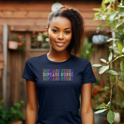 Dopeass Nurse Colorful Trendy Cute New T-Shirt Gift