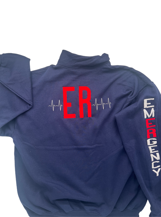 Full Zip Emergency Embroidery Jacket