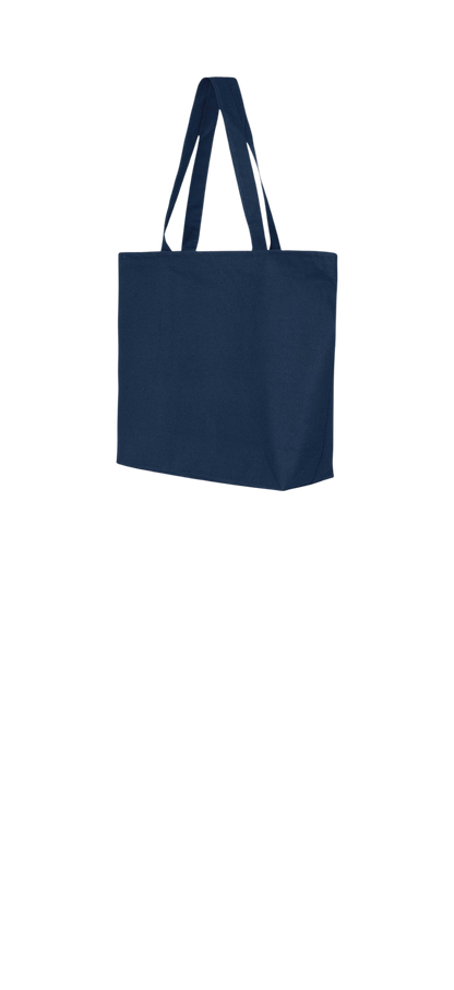 Canvas Glitter CMA Zip Tote Bag