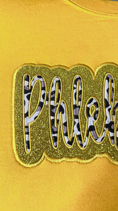 Leopard Phlebotomy Crewneck