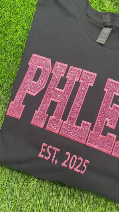 Glitter Phlebotomy Crewneck