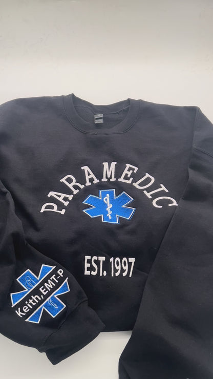 Curved Paramedic Sweatshirt