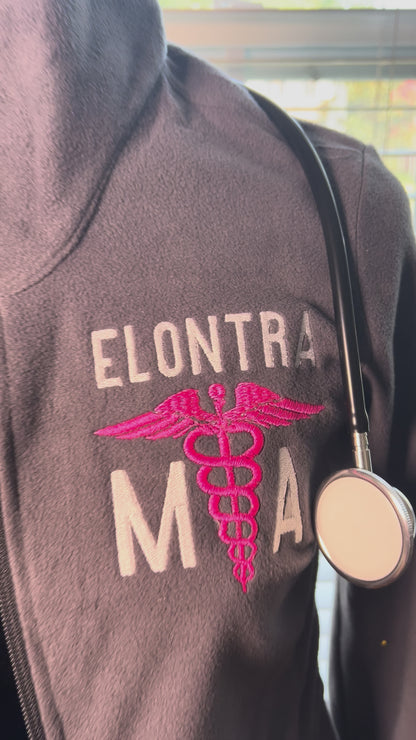 Embroidery Medical Assistant Jacket