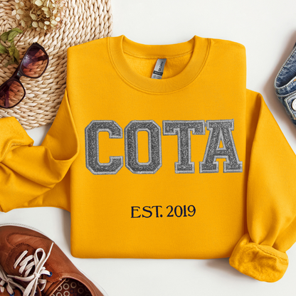 Glitter Occupational Therapy Assistant Sweatshirt